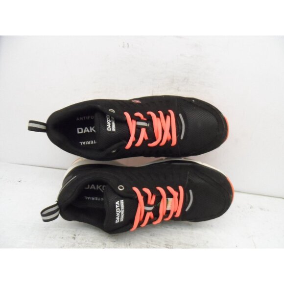 DAKOTA Women's Quad Lite Alum Toe Comp Plate Work Shoes 3602 Black Size 8M - Picture 4 of 9